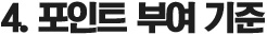 4. 포인트 부여 기준